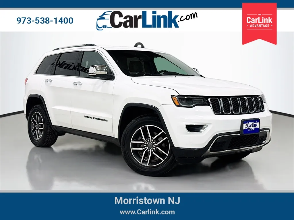 White 2019 Jeep Grand Cherokee Limited for sale in Morristown, NJ