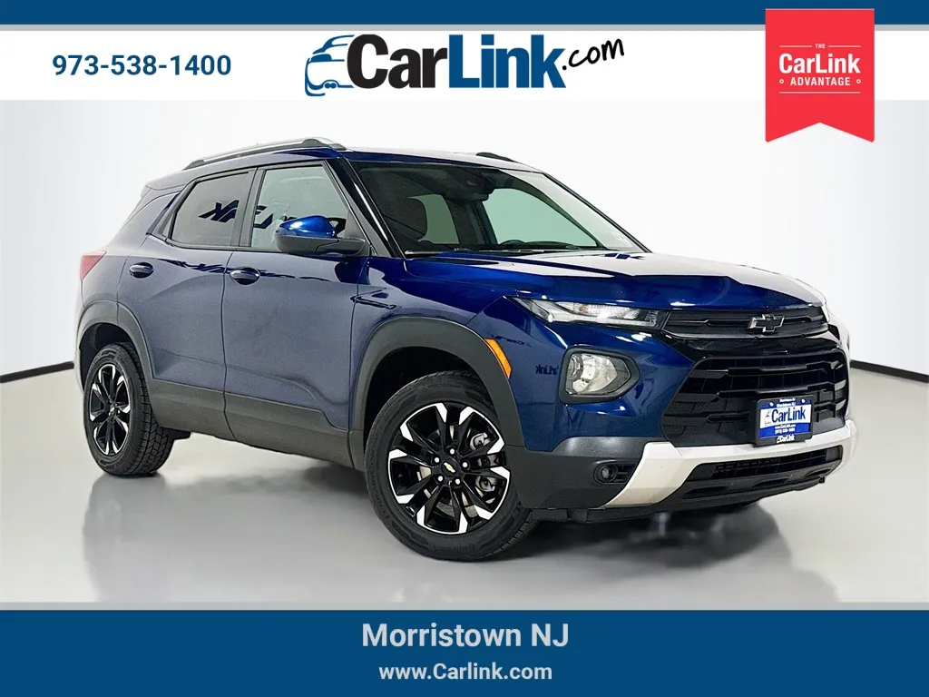 Blue 2022 Chevrolet TrailBlazer LT for sale in Morristown, NJ