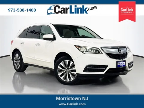 White 2014 Acura MDX 3.5L Technology Package for sale in Morristown, NJ
