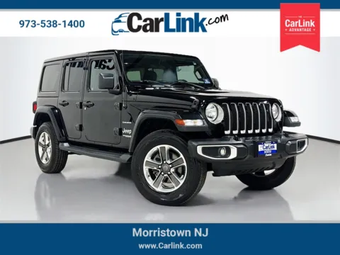Black 2018 Jeep Wrangler Unlimited Sahara for sale in Morristown, NJ