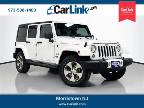 White 2016 Jeep Wrangler Unlimited Sahara for sale in Morristown, NJ