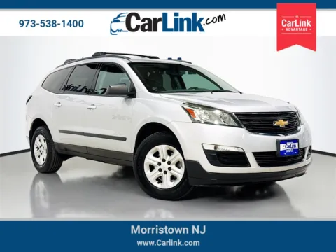 Silver 2017 Chevrolet Traverse LS for sale in Morristown, NJ