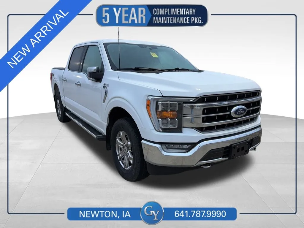White 2023 Ford F-150 Lariat for sale in Newton, IA