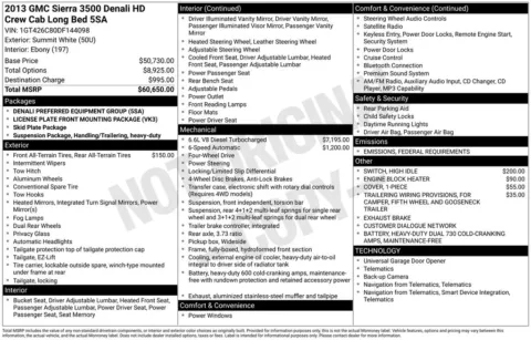 Photos of 2013 GMC Sierra 3500HD Denali for sale in Newton, IA at Gregg Young Newton