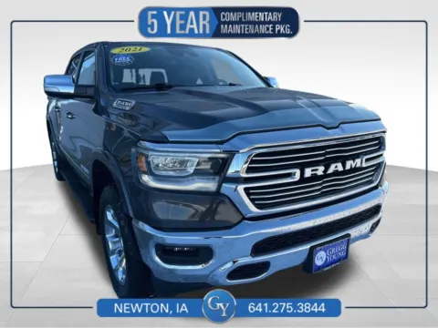 Gray 2021 Ram 1500 Laramie for sale in Newton, IA