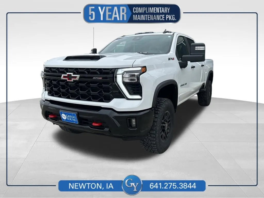 White 2024 Chevrolet Silverado 2500HD ZR2 for sale in Newton, IA