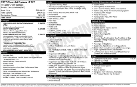 Photos of 2017 Chevrolet Equinox LT for sale in Newton, IA at Gregg Young Newton