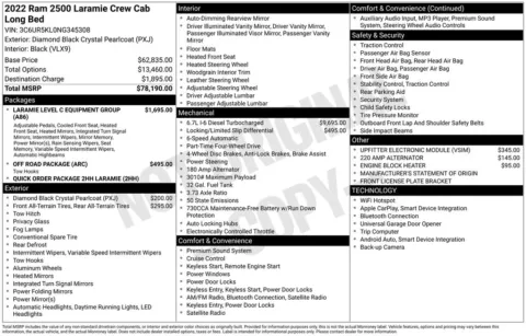 Photos of 2022 Ram 2500 Laramie for sale in Newton, IA at Gregg Young Newton