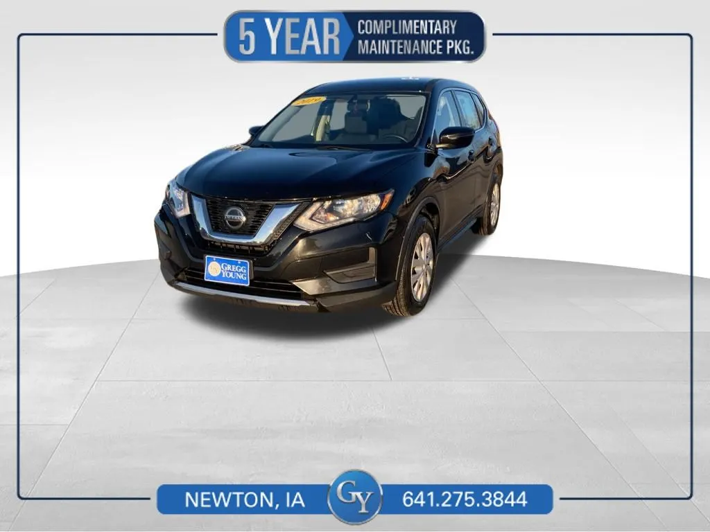 Black 2019 Nissan Rogue SL for sale in Newton, IA