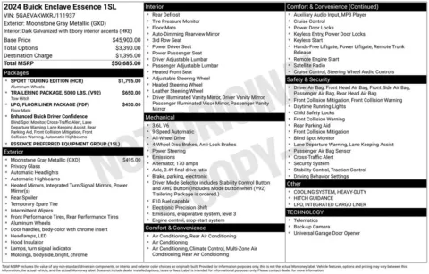 Photos of 2024 Buick Enclave Essence for sale in Newton, IA at Gregg Young Newton