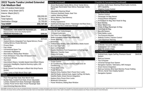 Photos of 2022 Toyota Tundra Limited for sale in Newton, IA at Gregg Young Newton