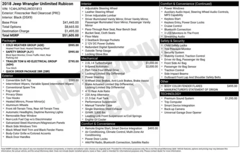 Photos of 2018 Jeep Wrangler Unlimited Rubicon for sale in Newton, IA at Gregg Young Newton