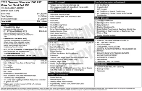 Photos of 2020 Chevrolet Silverado 1500 RST for sale in Newton, IA at Gregg Young Newton