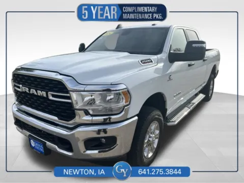 White 2024 Ram 2500 Big Horn for sale in Newton, IA