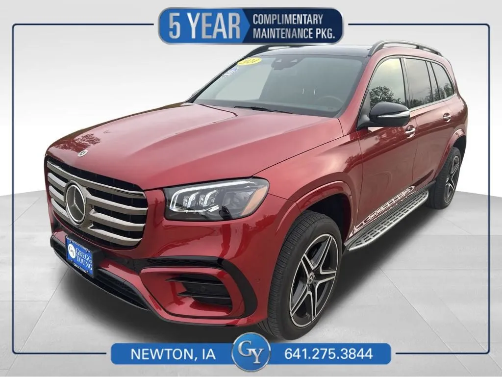 Red 2024 Mercedes-Benz GLS 450 for sale in Newton, IA
