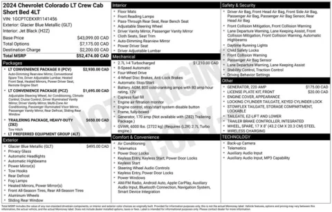 Photos of 2024 Chevrolet Colorado LT for sale in Newton, IA at Gregg Young Newton
