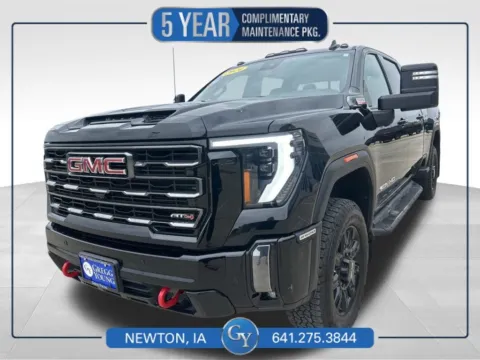Black 2024 GMC Sierra 2500HD AT4 for sale in Newton, IA