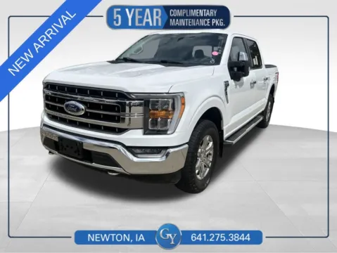 White 2022 Ford F-150 Lariat for sale in Newton, IA