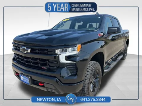 Black 2025 Chevrolet Silverado 1500 LT Trail Boss for sale in Newton, IA