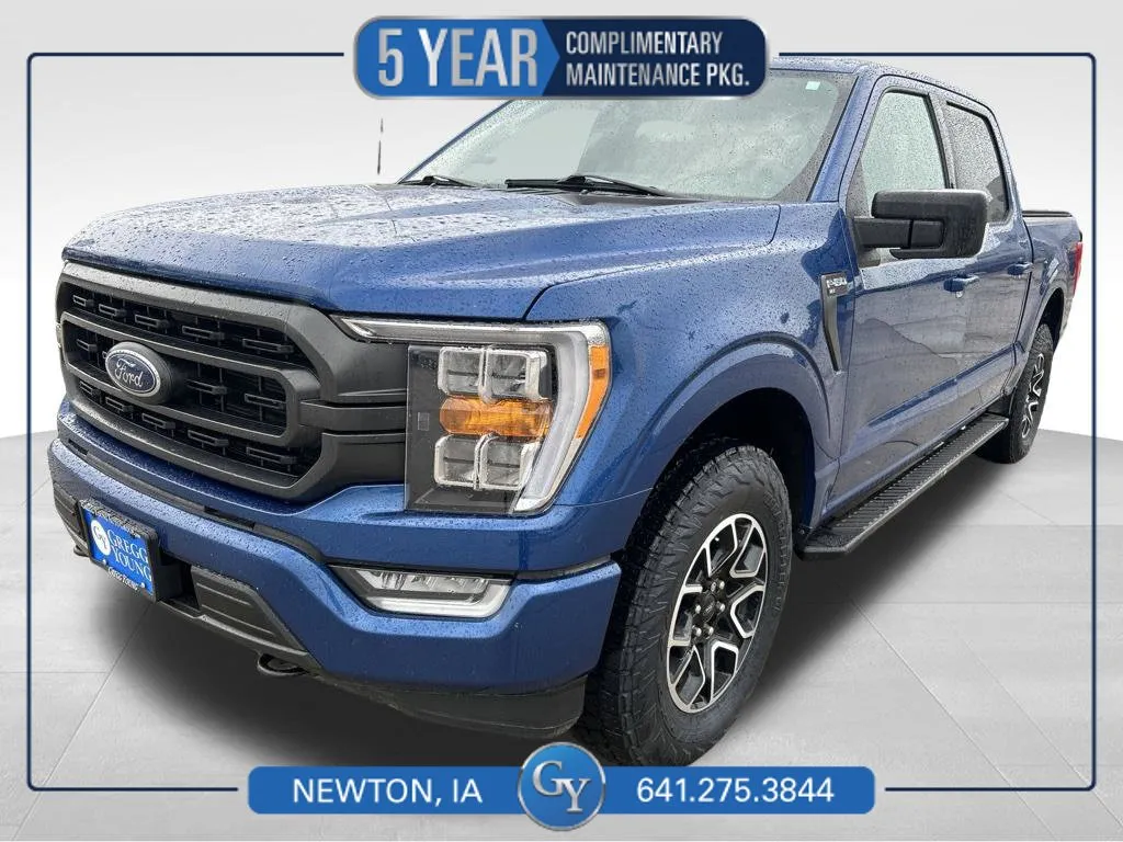 Blue 2023 Ford F-150 XLT for sale in Newton, IA