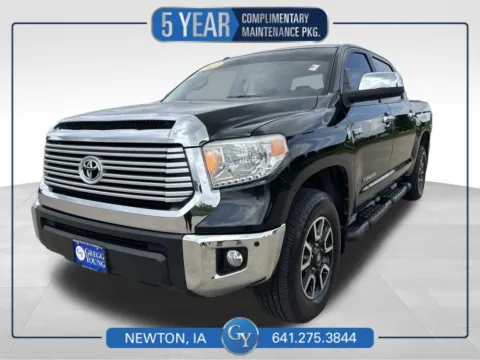 Black 2017 Toyota Tundra Limited for sale in Newton, IA