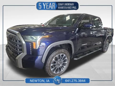 Blue 2025 Toyota Tundra Limited for sale in Newton, IA