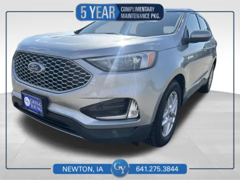 Silver 2023 Ford Edge SEL for sale in Newton, IA