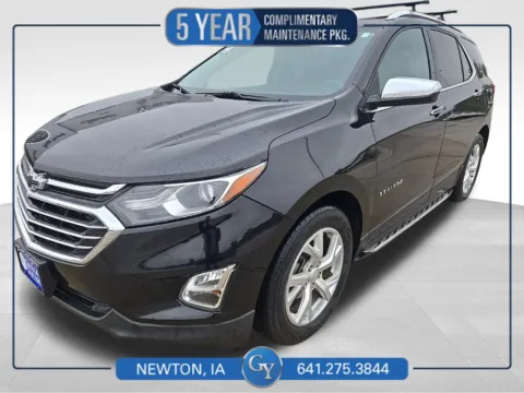 Black 2018 Chevrolet Equinox Premier for sale in Newton, IA