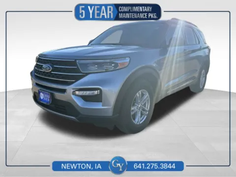 Silver 2023 Ford Explorer XLT for sale in Newton, IA