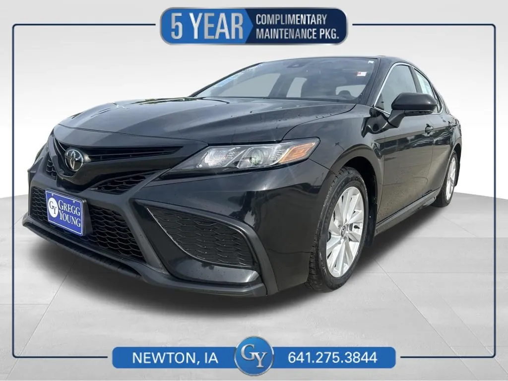 Black 2024 Toyota Camry SE Nightshade for sale in Newton, IA