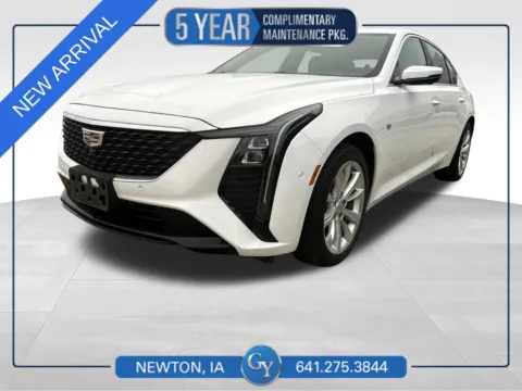White 2025 Cadillac CT5 Premium Luxury for sale in Newton, IA