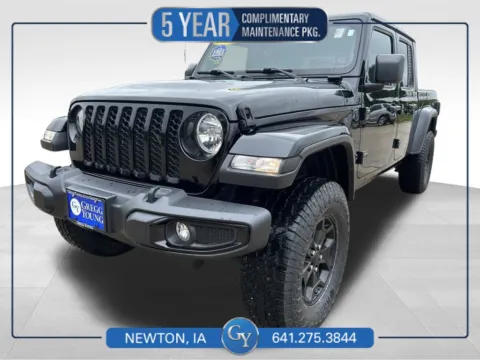 Black 2021 Jeep Gladiator Willys for sale in Newton, IA
