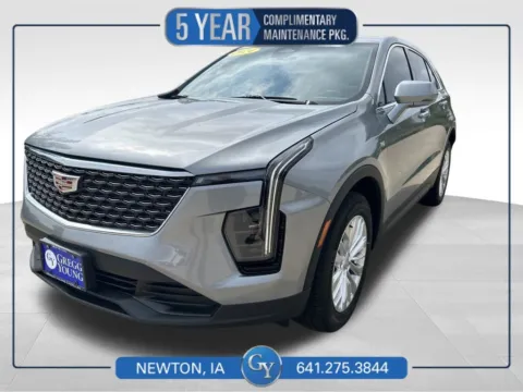 Silver 2024 Cadillac XT4 Luxury for sale in Newton, IA