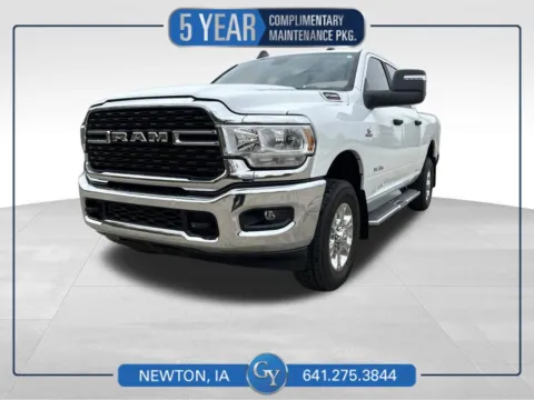 White 2024 Ram 2500 Big Horn for sale in Newton, IA