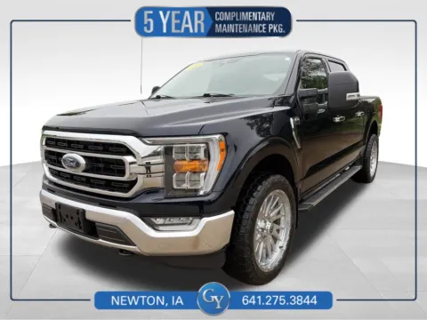 Blue 2022 Ford F-150 XLT for sale in Newton, IA