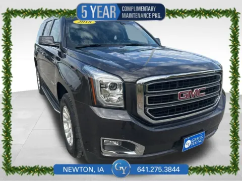 Gray 2018 GMC Yukon SLT for sale in Newton, IA