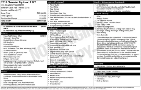 Photos of 2018 Chevrolet Equinox LT for sale in Newton, IA at Gregg Young Newton