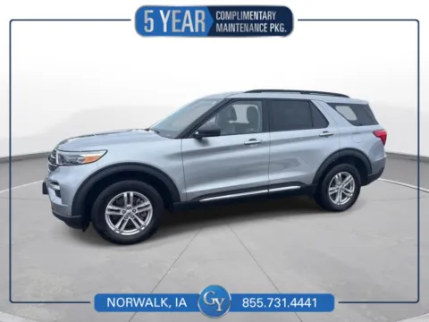Silver 2022 Ford Explorer XLT for sale in Norwalk, IA