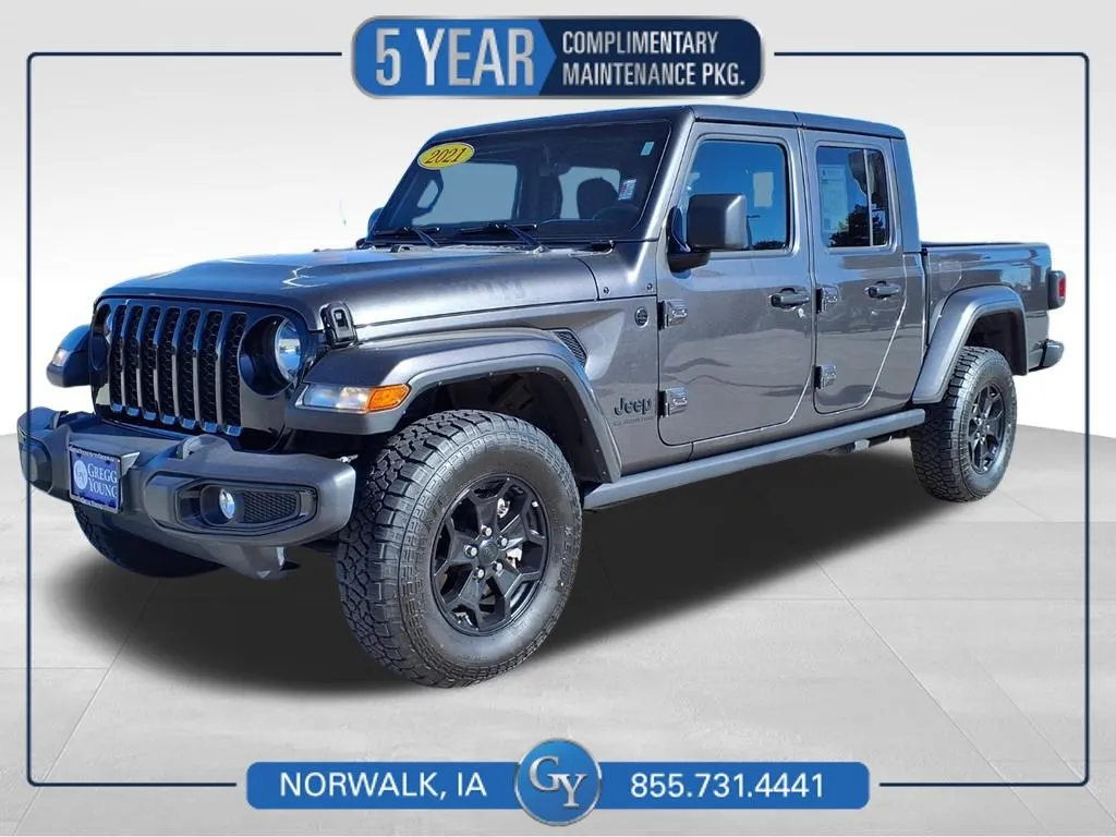 Gray 2021 Jeep Gladiator Sport for sale in Norwalk, IA