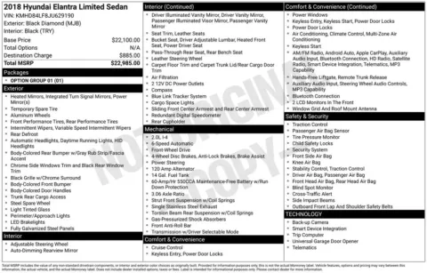 Photos of 2018 Hyundai Elantra Limited for sale in Norwalk, IA at Gregg Young Chevrolet of Norwalk