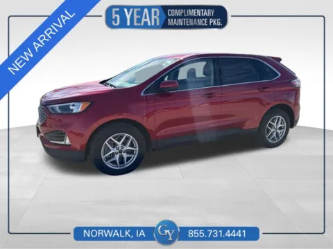 Red 2023 Ford Edge SEL for sale in Norwalk, IA