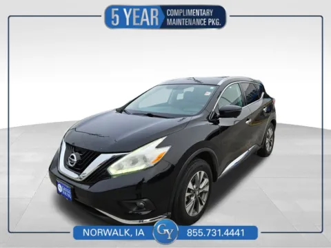 Black 2017 Nissan Murano SL for sale in Norwalk, IA