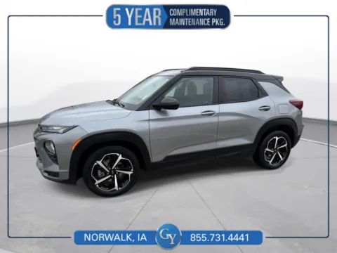 Gray 2023 Chevrolet Trailblazer RS for sale in Norwalk, IA
