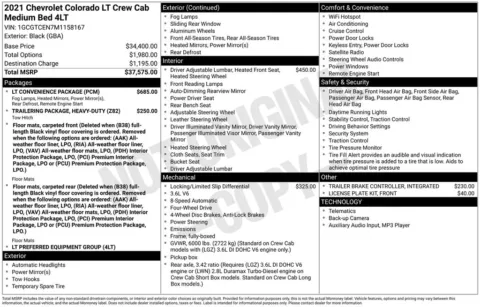 Photos of 2021 Chevrolet Colorado LT for sale in Norwalk, IA at Gregg Young Chevrolet of Norwalk