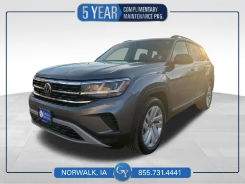 Gray 2021 Volkswagen Atlas SEL for sale in Norwalk, IA