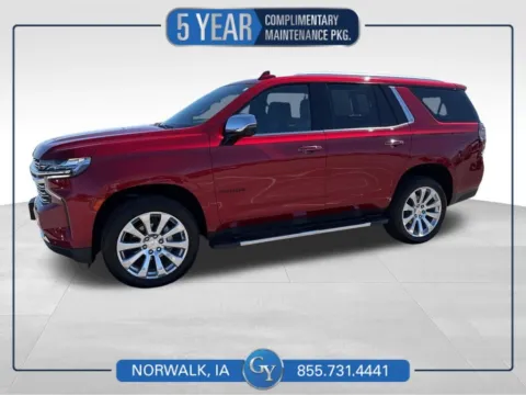Red 2024 Chevrolet Tahoe Premier for sale in Norwalk, IA