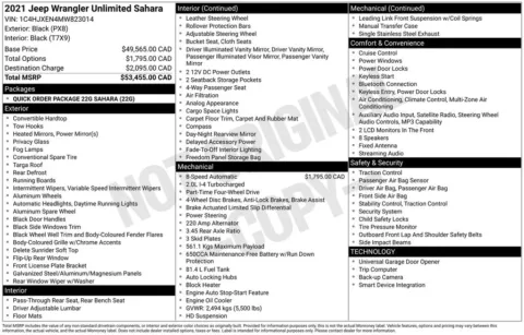 Photos of 2021 Jeep Wrangler Unlimited Sahara for sale in Norwalk, IA at Gregg Young Chevrolet of Norwalk