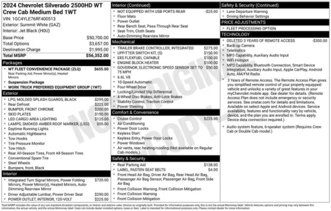 Photos of 2024 Chevrolet Silverado 2500HD Work Truck for sale in Norwalk, IA at Gregg Young Chevrolet of Norwalk