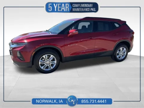 Red 2019 Chevrolet Blazer for sale in Norwalk, IA