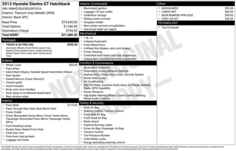 Photos of 2013 Hyundai Elantra GT for sale in Norwalk, IA at Gregg Young Chevrolet of Norwalk